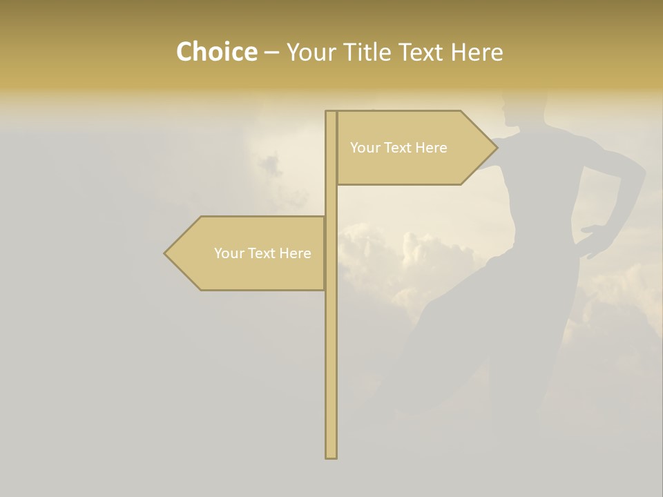Stance Pose Recreation PowerPoint Template