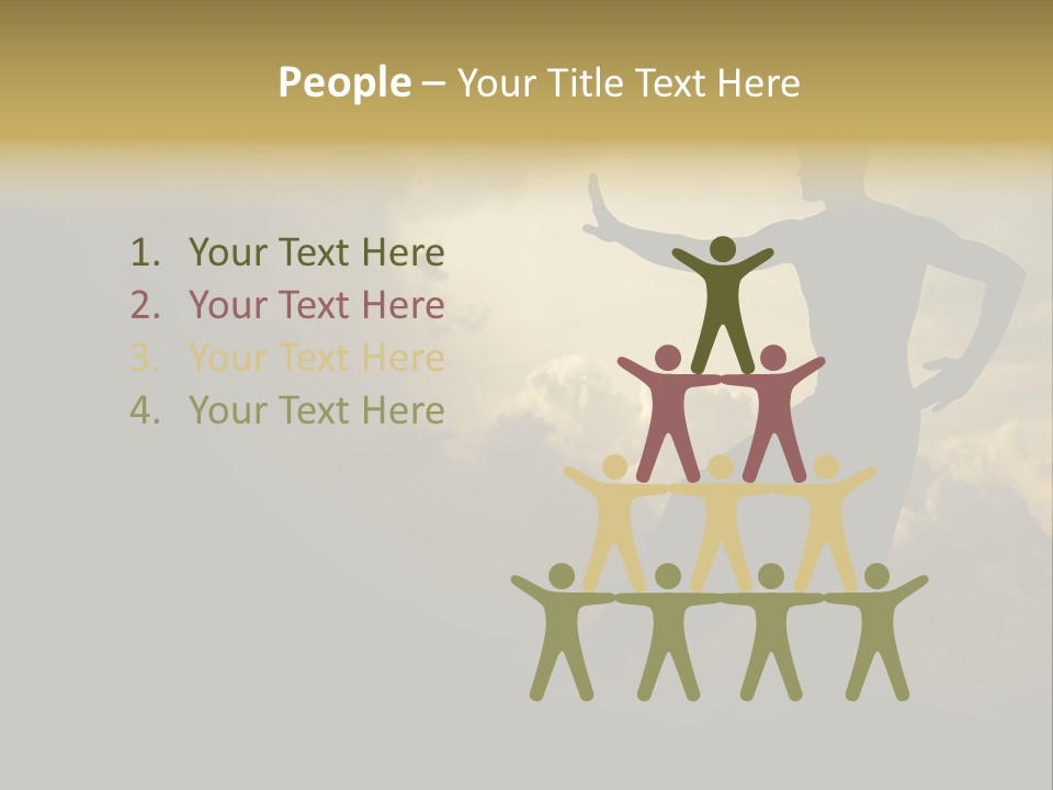 Stance Pose Recreation PowerPoint Template