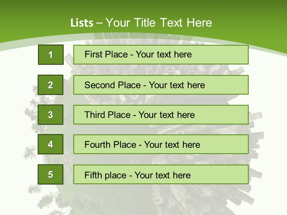 Change Transport Metropolis PowerPoint Template