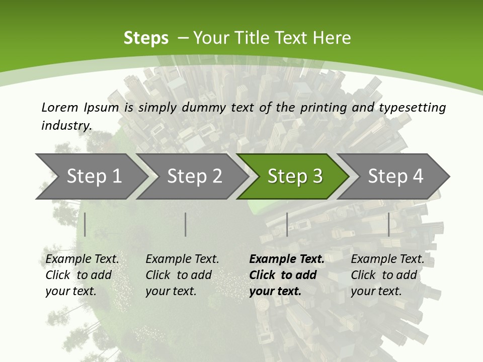 Change Transport Metropolis PowerPoint Template