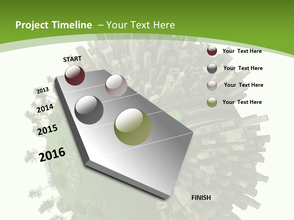Change Transport Metropolis PowerPoint Template