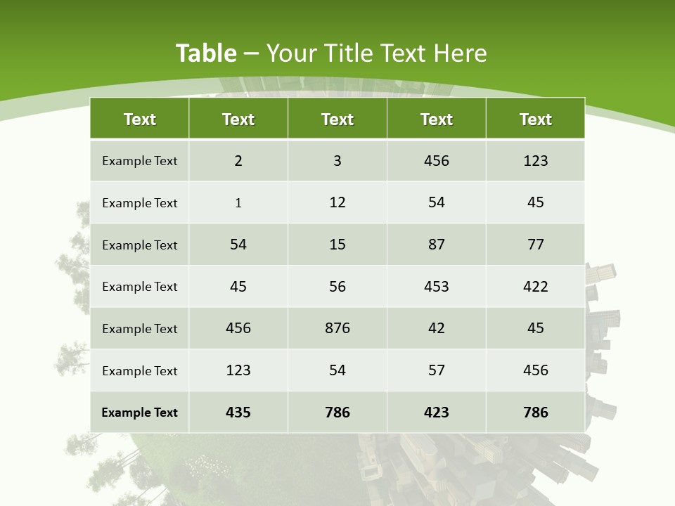 Change Transport Metropolis PowerPoint Template