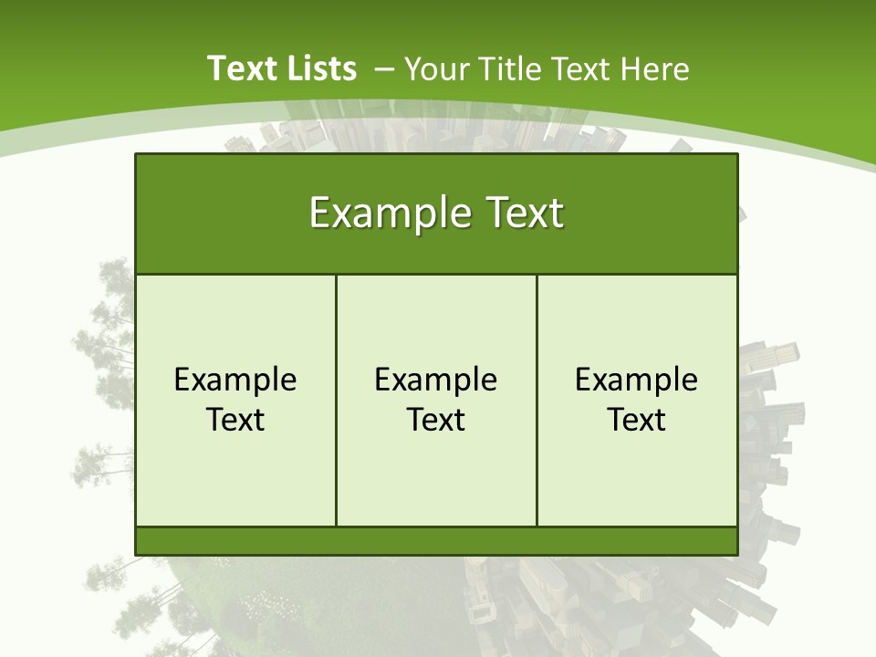 Change Transport Metropolis PowerPoint Template