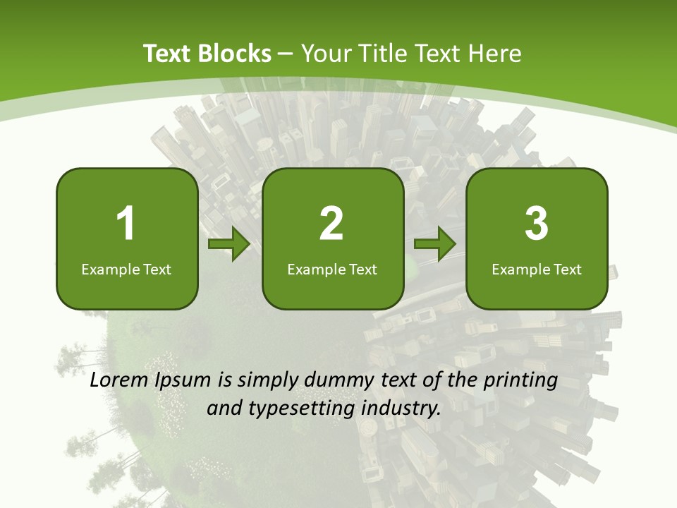 Change Transport Metropolis PowerPoint Template
