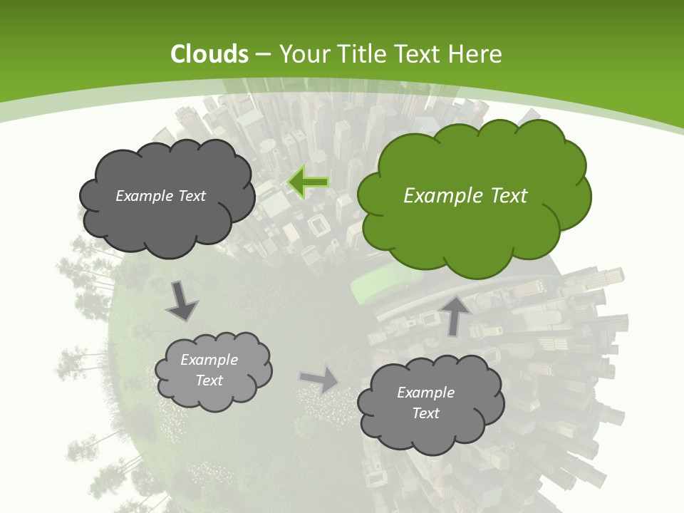 Change Transport Metropolis PowerPoint Template