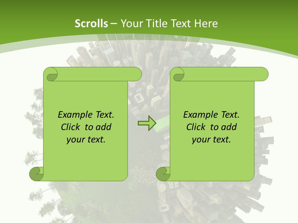 Change Transport Metropolis PowerPoint Template