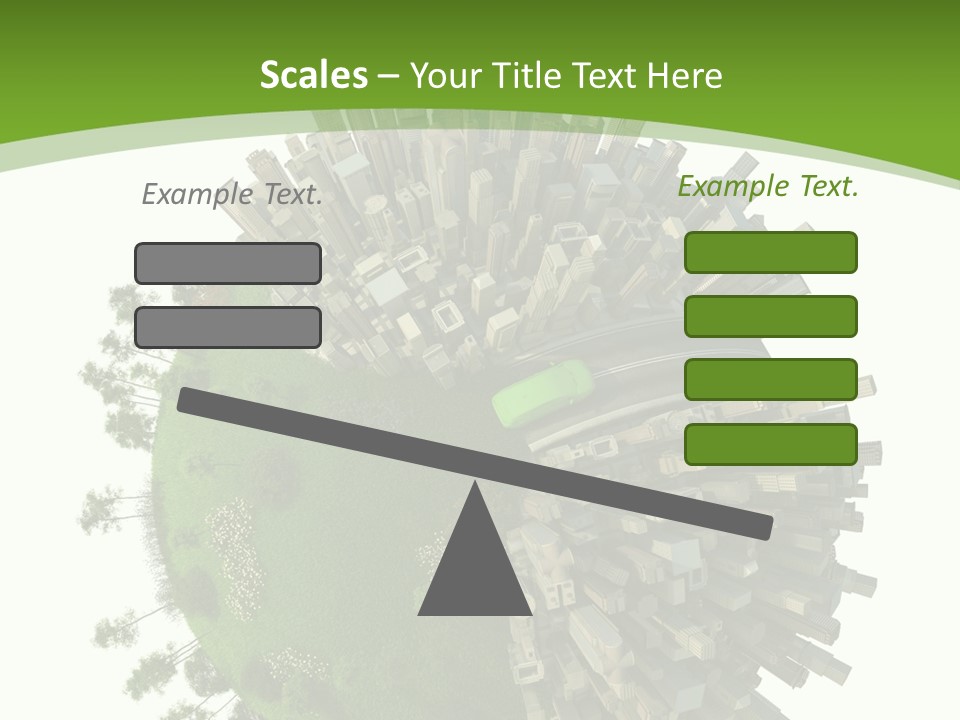 Change Transport Metropolis PowerPoint Template