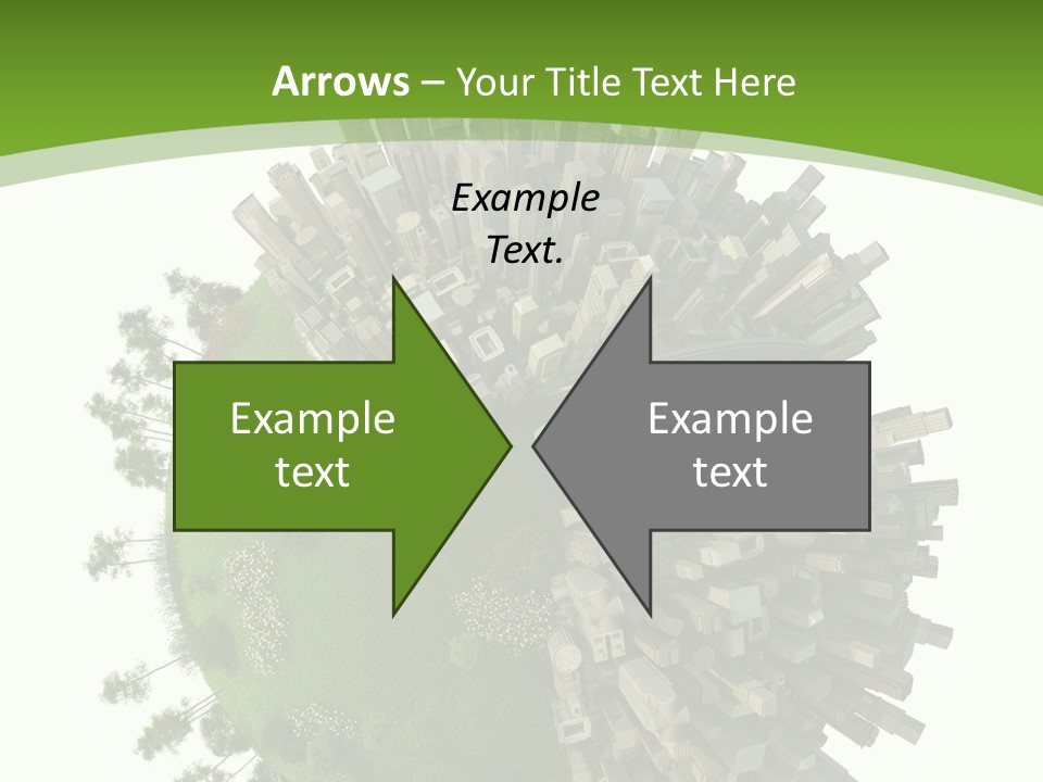 Change Transport Metropolis PowerPoint Template