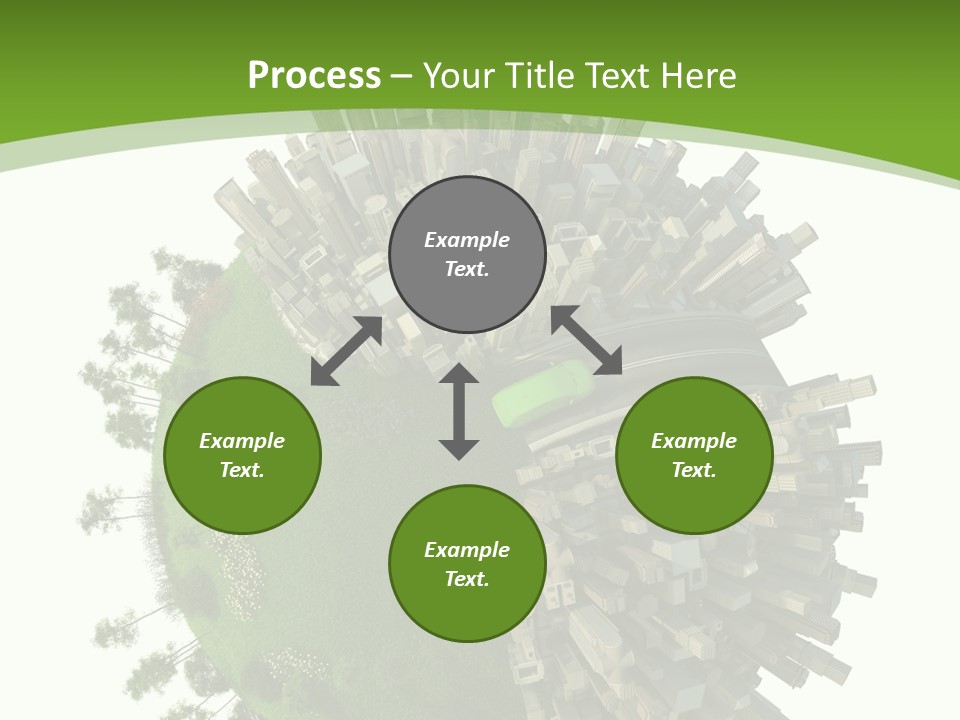 Change Transport Metropolis PowerPoint Template