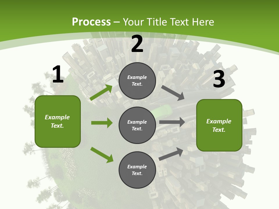Change Transport Metropolis PowerPoint Template