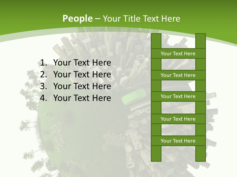 Change Transport Metropolis PowerPoint Template