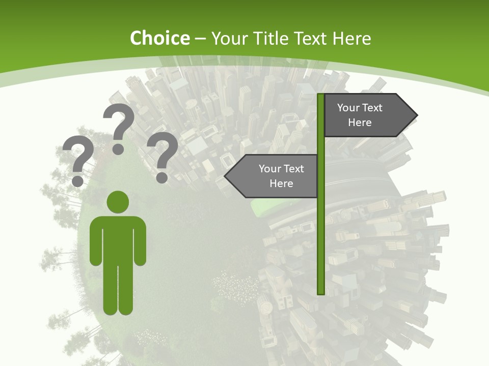 Change Transport Metropolis PowerPoint Template