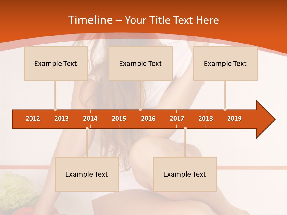 Cooking Lady Meal PowerPoint Template