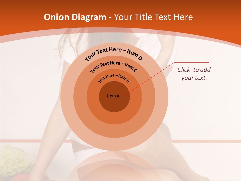 Cooking Lady Meal PowerPoint Template