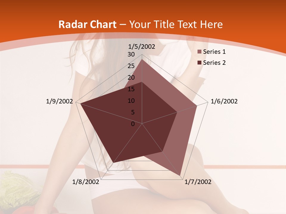 Cooking Lady Meal PowerPoint Template