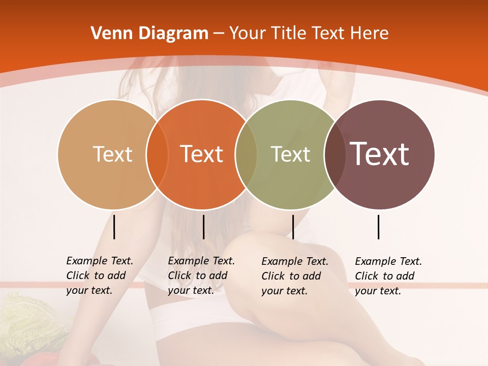 Cooking Lady Meal PowerPoint Template