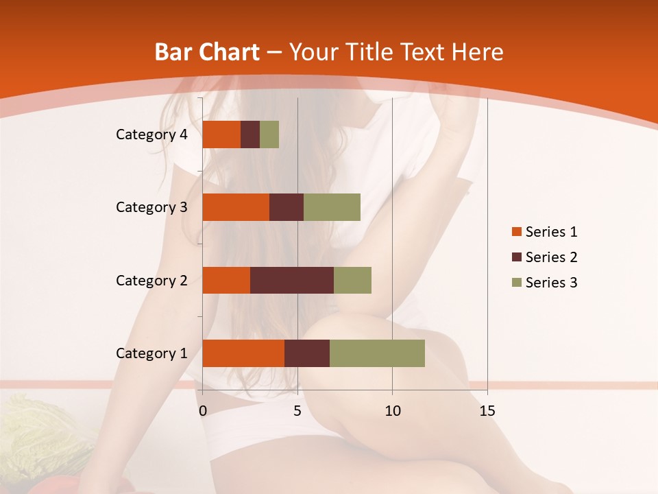 Cooking Lady Meal PowerPoint Template