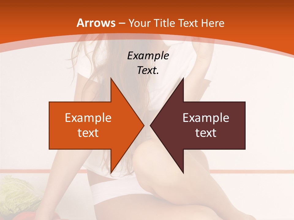 Cooking Lady Meal PowerPoint Template