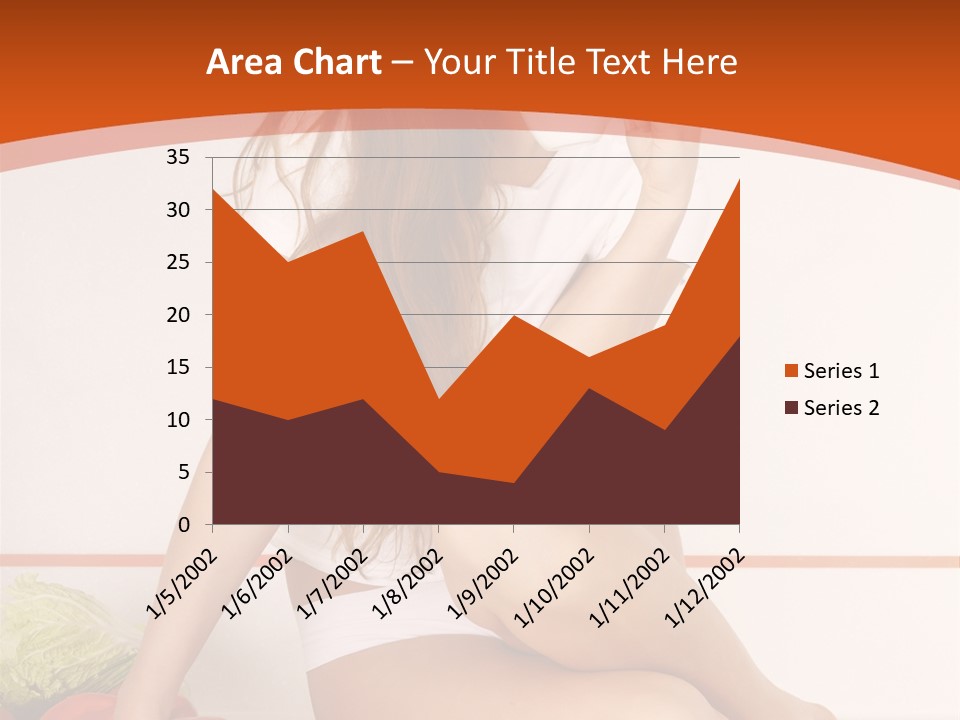 Cooking Lady Meal PowerPoint Template