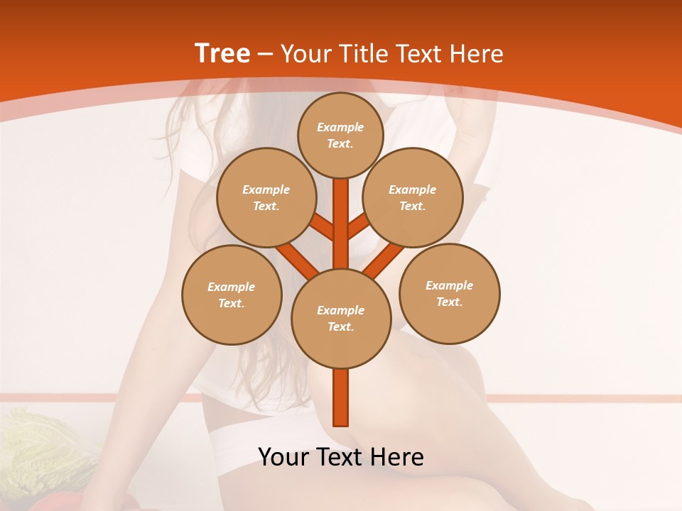 Cooking Lady Meal PowerPoint Template