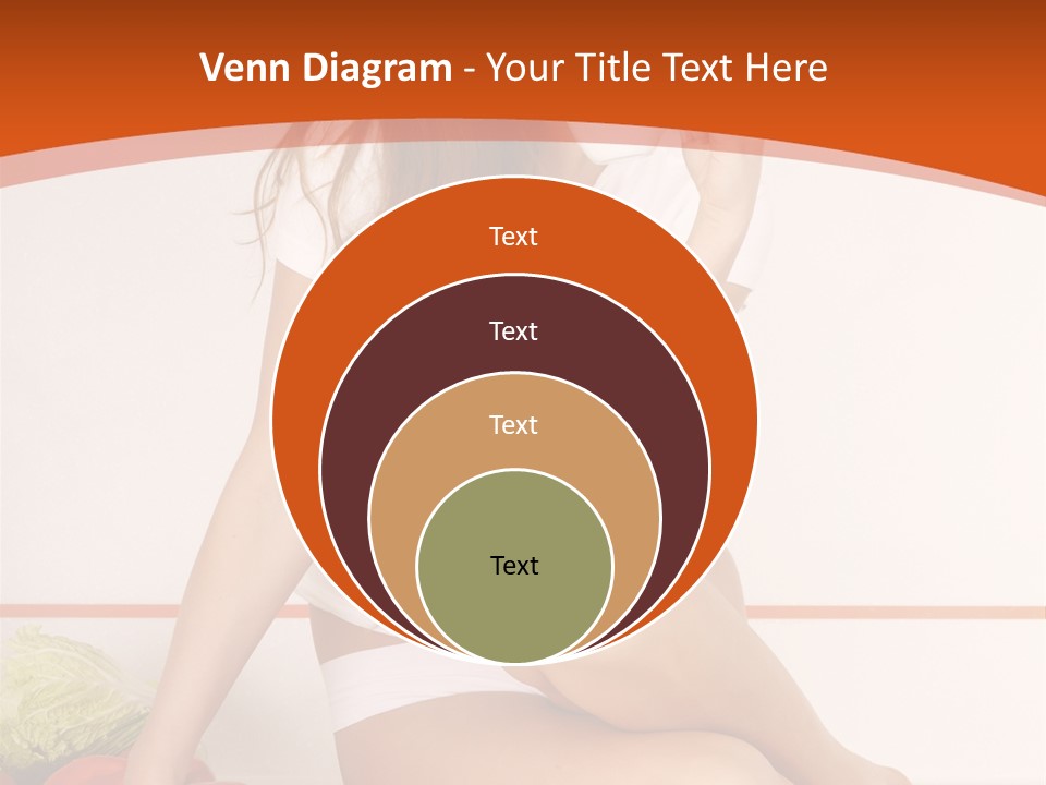 Cooking Lady Meal PowerPoint Template