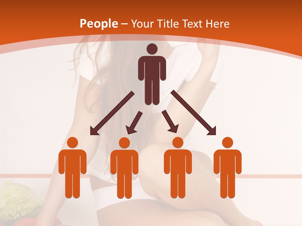 Cooking Lady Meal PowerPoint Template