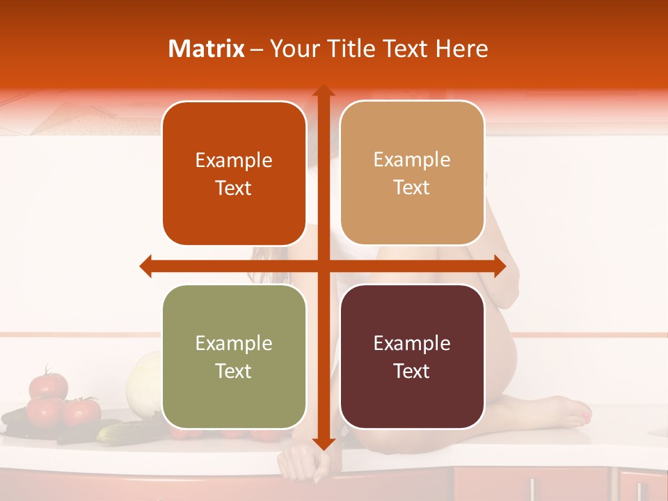 Tomato Diet Enjoying PowerPoint Template