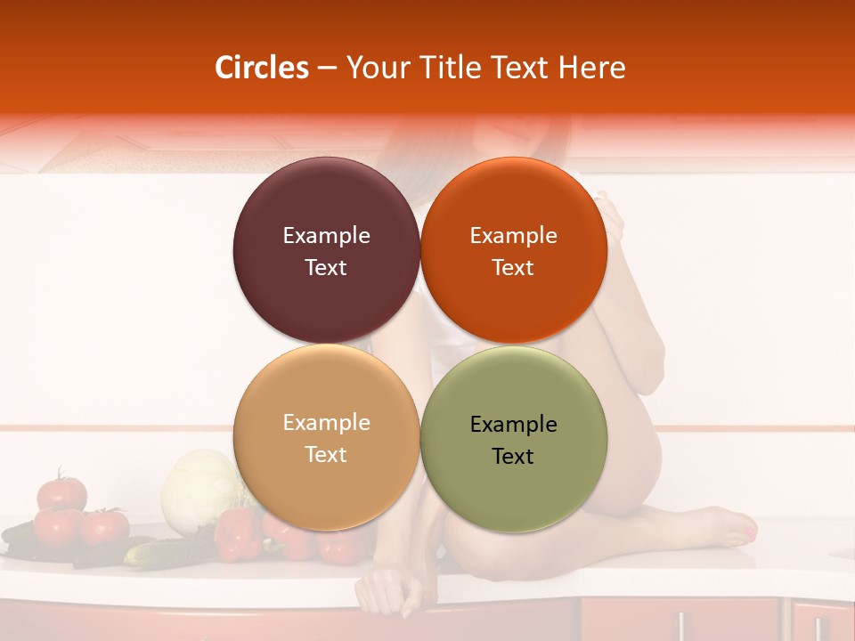 Tomato Diet Enjoying PowerPoint Template