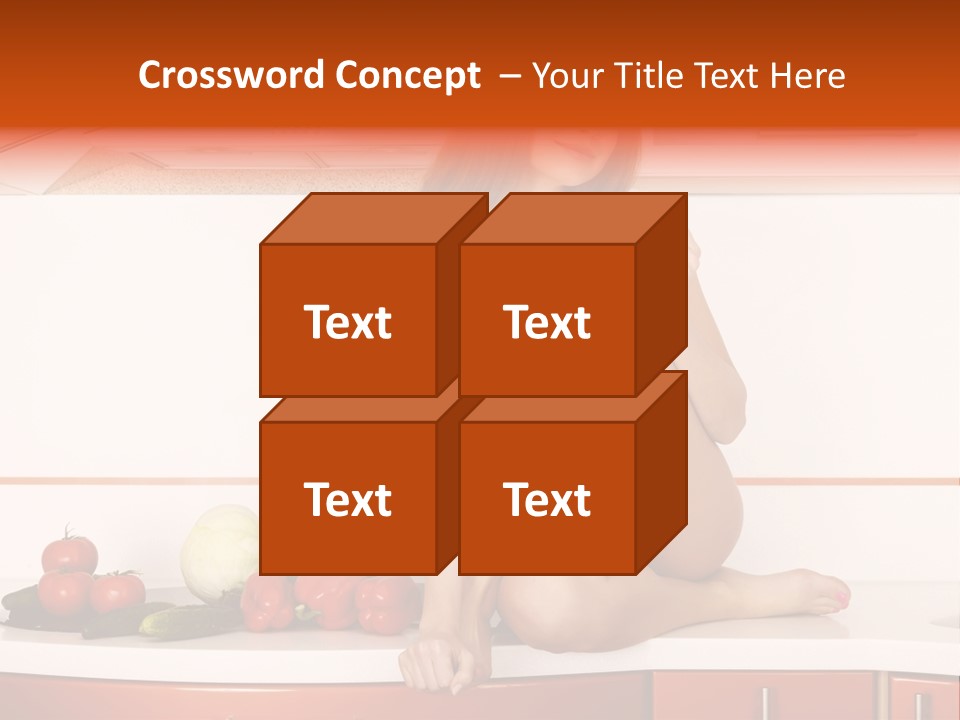 Tomato Diet Enjoying PowerPoint Template
