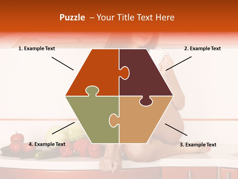 Tomato Diet Enjoying PowerPoint Template