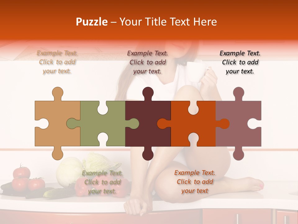 Tomato Diet Enjoying PowerPoint Template