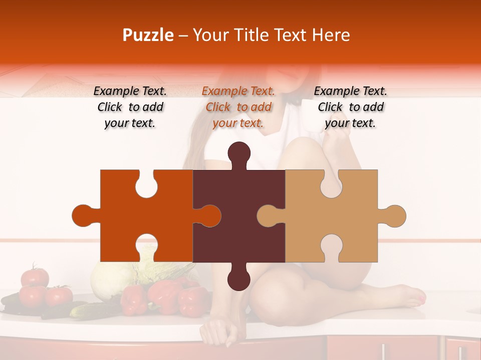 Tomato Diet Enjoying PowerPoint Template