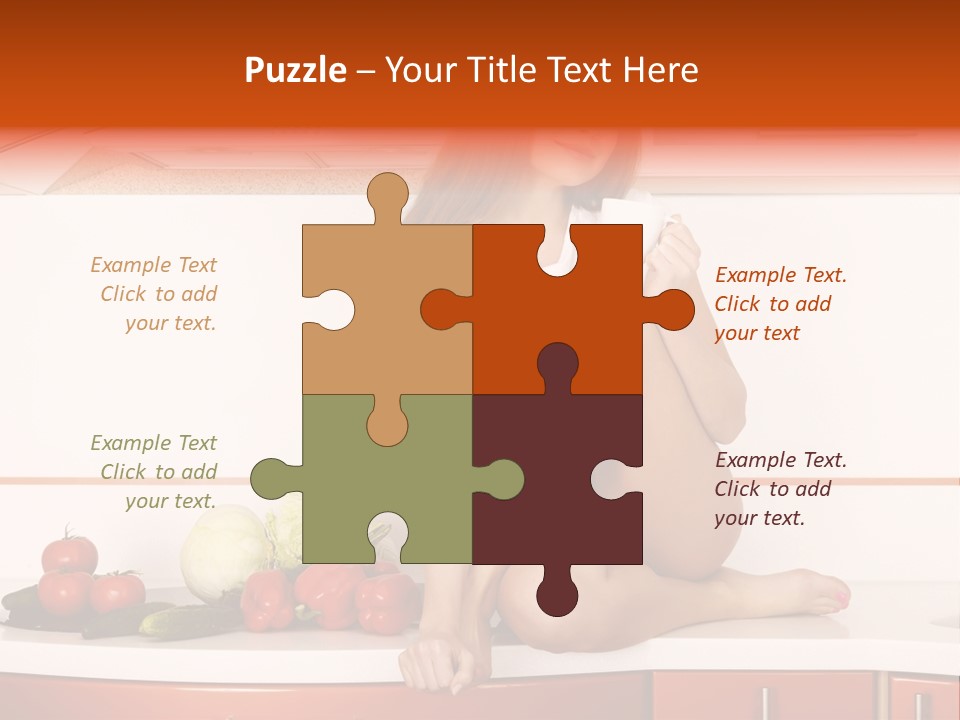 Tomato Diet Enjoying PowerPoint Template