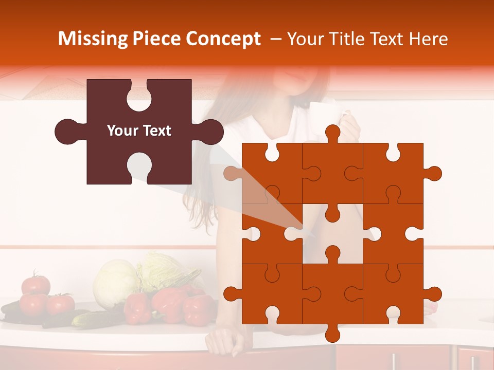 Tomato Diet Enjoying PowerPoint Template