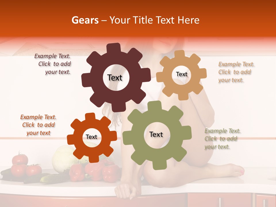 Tomato Diet Enjoying PowerPoint Template