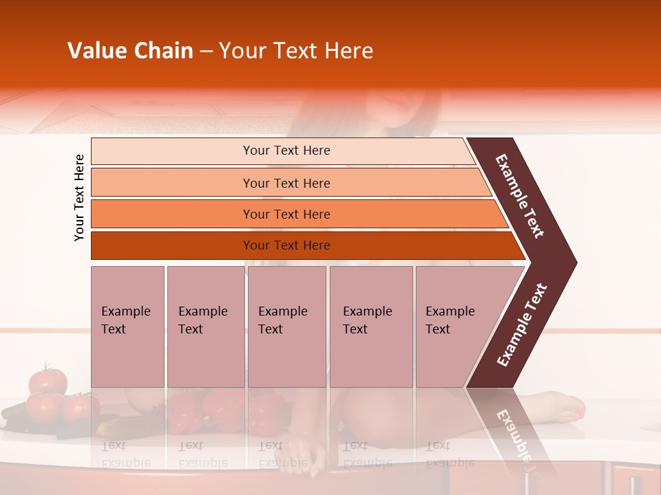 Tomato Diet Enjoying PowerPoint Template
