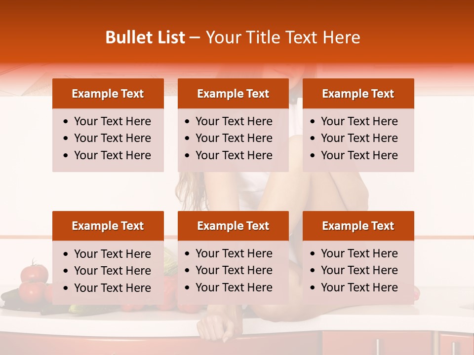 Tomato Diet Enjoying PowerPoint Template