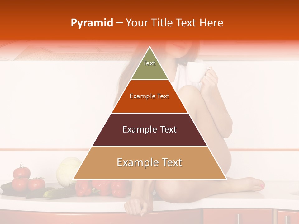 Tomato Diet Enjoying PowerPoint Template