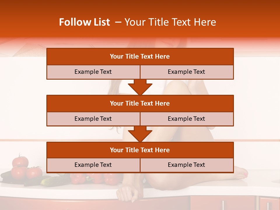 Tomato Diet Enjoying PowerPoint Template