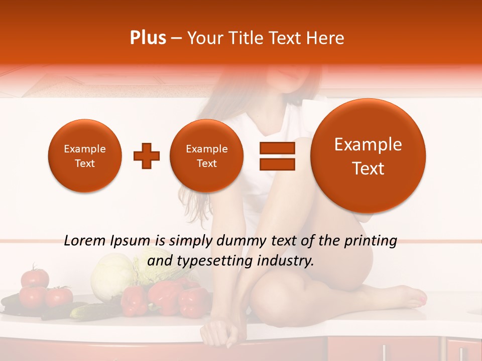 Tomato Diet Enjoying PowerPoint Template