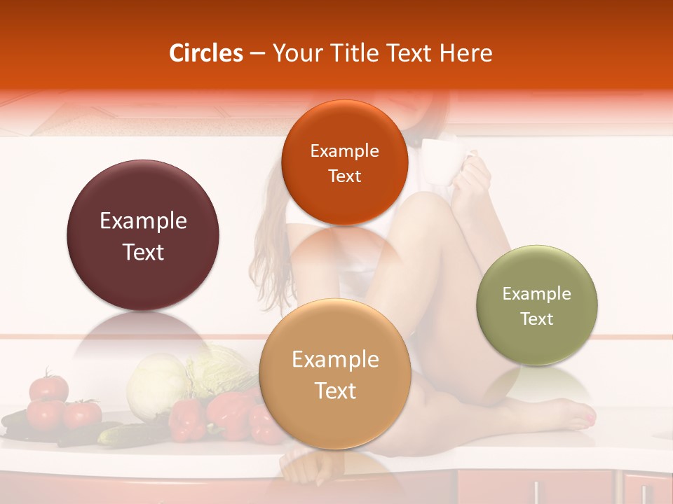 Tomato Diet Enjoying PowerPoint Template