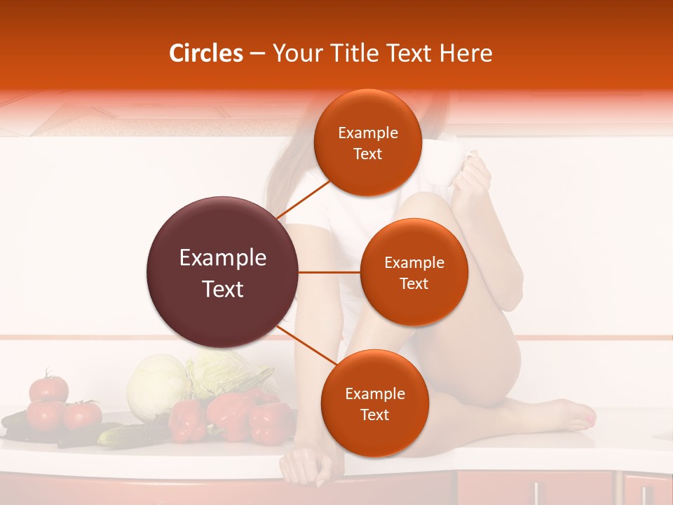 Tomato Diet Enjoying PowerPoint Template