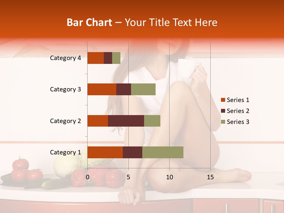 Tomato Diet Enjoying PowerPoint Template