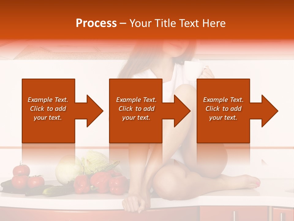 Tomato Diet Enjoying PowerPoint Template