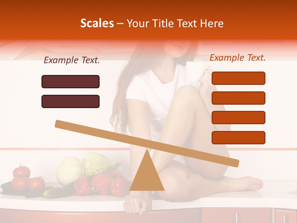Tomato Diet Enjoying PowerPoint Template