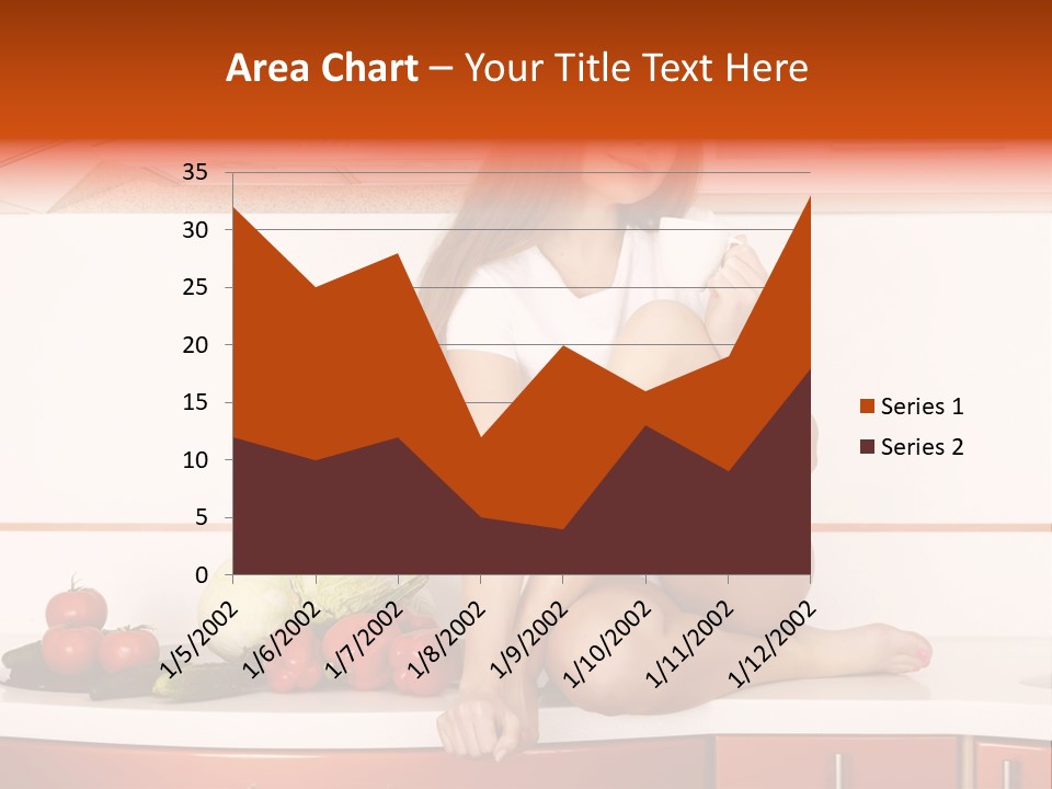 Tomato Diet Enjoying PowerPoint Template