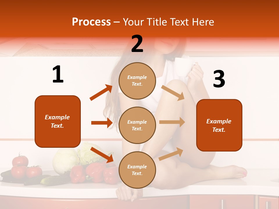 Tomato Diet Enjoying PowerPoint Template