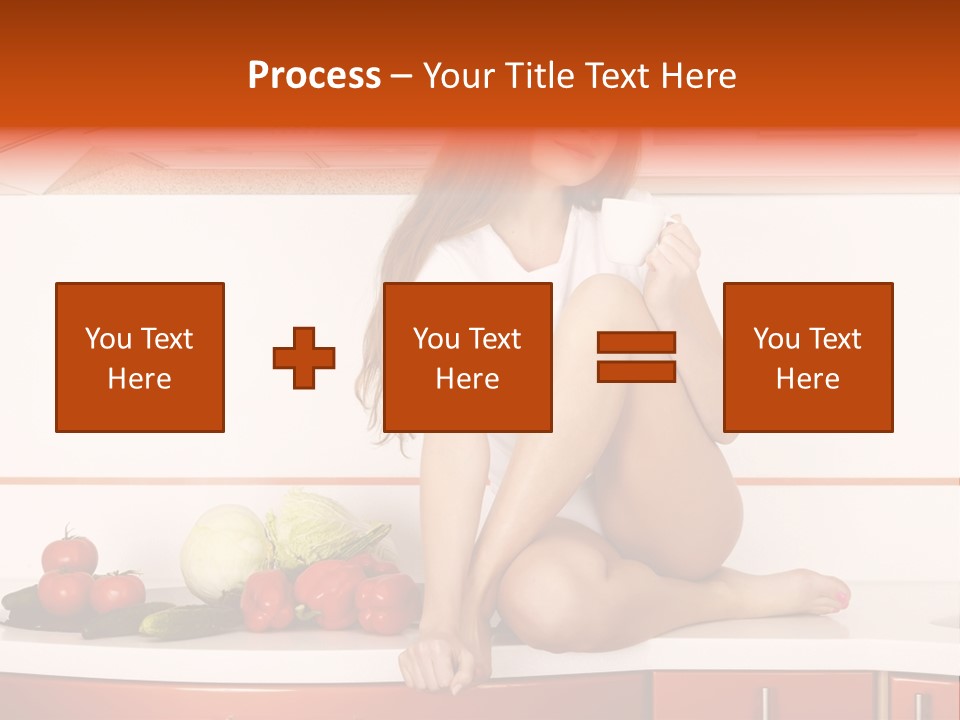 Tomato Diet Enjoying PowerPoint Template