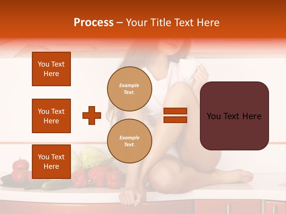 Tomato Diet Enjoying PowerPoint Template