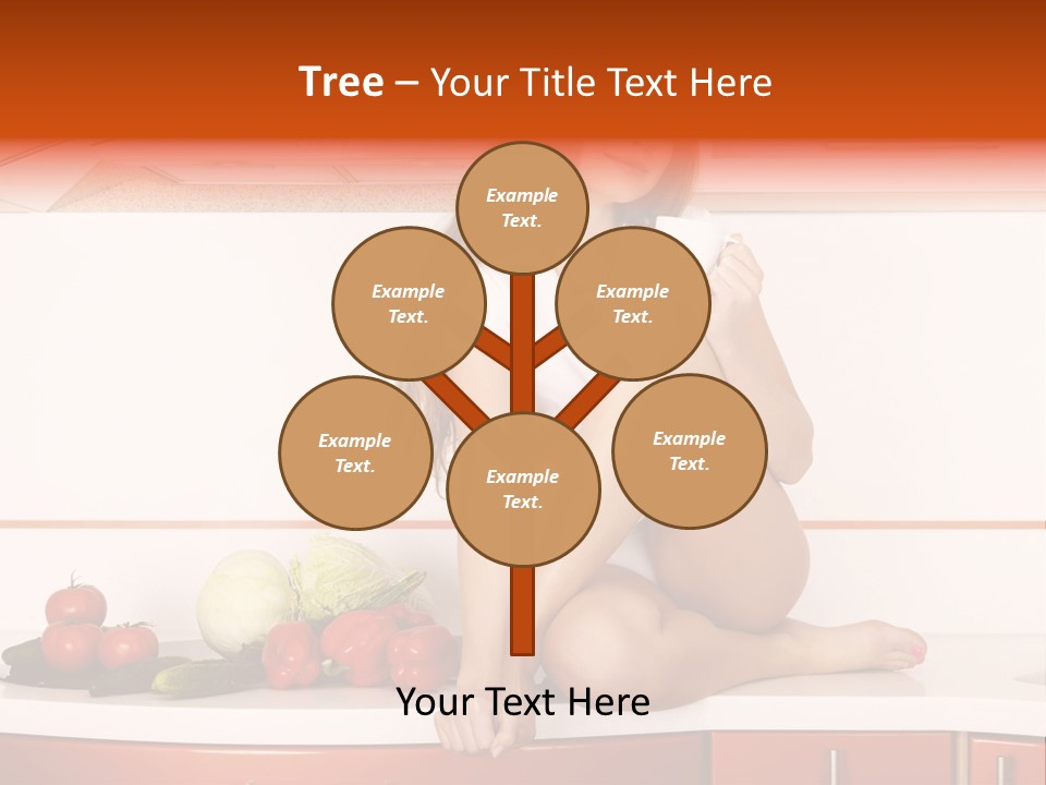 Tomato Diet Enjoying PowerPoint Template